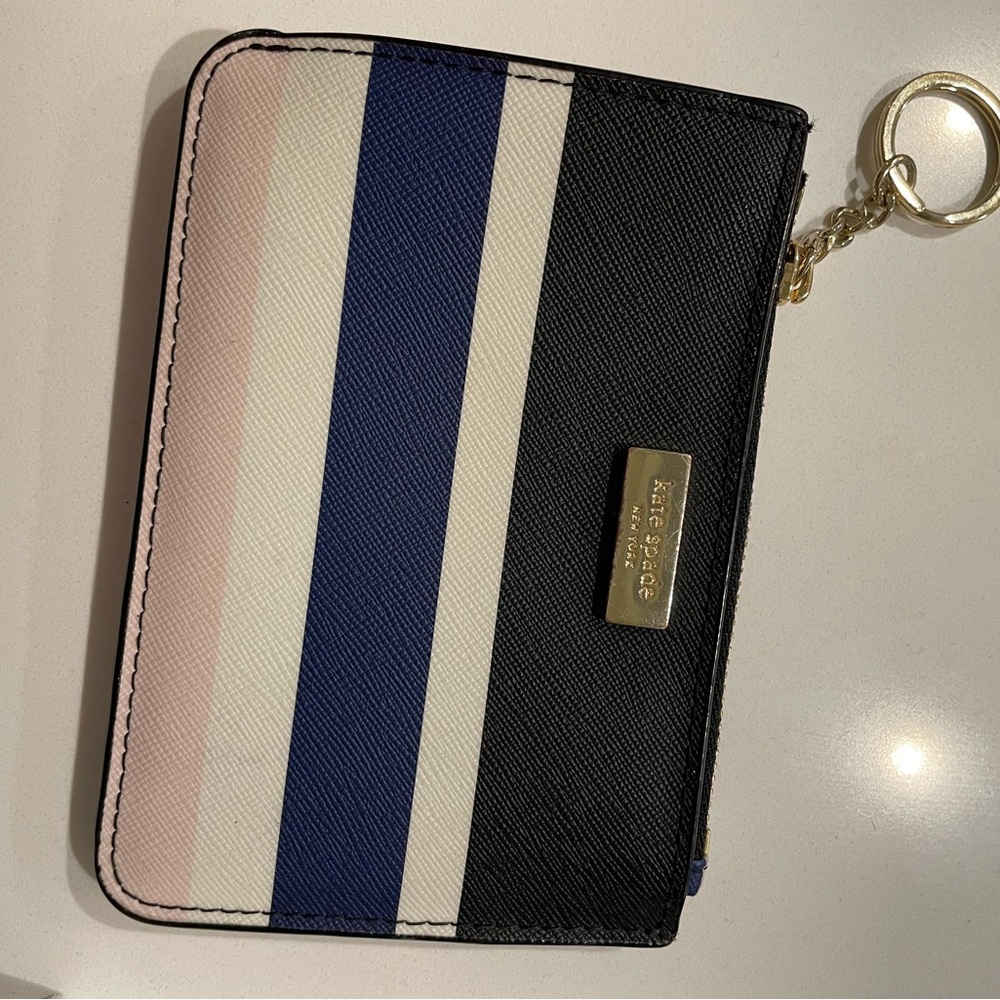KATE SPADE CARD HOLDER KEYCHAIN & CHANGE HOLDER